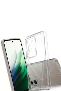 Xiaomi Redmi 15 4G Lüx Şeffaf Silikon - Şeffaf