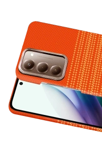Xiaomi Redmi 15 4G Vega Magsafe Kapak - Turuncu