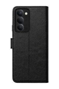 Xiaomi Redmi 15 5G Trend S Plus Kapaklı Kılıf - Siyah