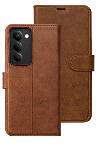Xiaomi Redmi 15 5G Trend S Plus Kapaklı Kılıf - Taba