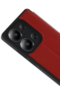 Xiaomi Redmi 15C 4G Flip Cover - Kırmızı