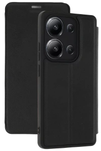 Xiaomi Redmi 15C 4G Flip Cover - Siyah