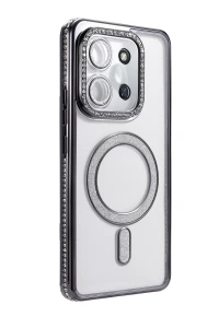 Xiaomi Redmi 15C 4G Joke Simli Magneticsafe Kılıf - Siyah