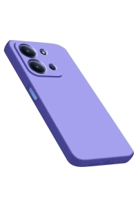 Xiaomi Redmi 15C 4G Nano içi Kadife Silikon - Lila