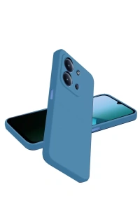 Xiaomi Redmi 15C 4G Nano içi Kadife Silikon - Mavi