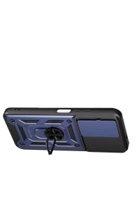 Xiaomi Redmi 15C 4G Pars Lens Yüzüklü Silikon - Lacivert