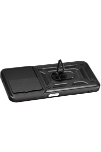 Xiaomi Redmi 15C 4G Pars Lens Yüzüklü Silikon - Siyah