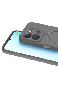 Xiaomi Redmi 15C 4G Regal Magsafe Standlı Kapak - Titan Gri