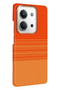 Xiaomi Redmi 15C 4G Vega Magsafe Kapak - Turuncu