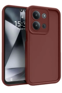 Xiaomi Redmi 15C 4G Viera Silikon - Bordo