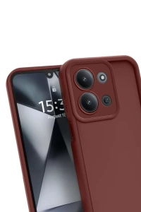 Xiaomi Redmi 15C 4G Viera Silikon - Bordo