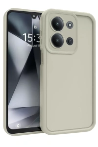 Xiaomi Redmi 15C 4G Viera Silikon - Krem