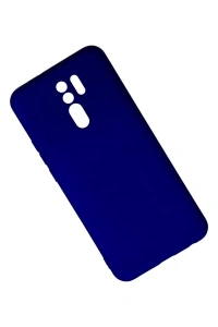 Xiaomi Redmi 9 Kılıf Nano içi Kadife Silikon - Lacivert
