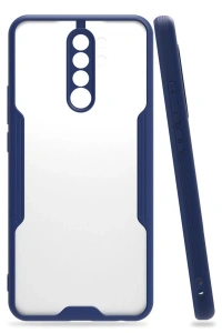Xiaomi Redmi 9 Kılıf Platin Silikon - Lacivert