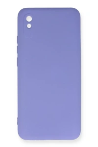 Xiaomi Redmi 9A Kılıf Nano içi Kadife Silikon - Lila
