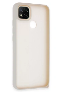 Xiaomi Redmi 9C Kılıf Elegant Kapak - Pudra