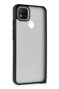Xiaomi Redmi 9C Kılıf Elegant Kapak - Siyah
