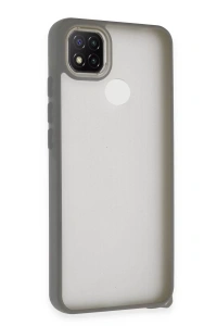 Xiaomi Redmi 9C Kılıf Elegant Kapak - Titan Gri