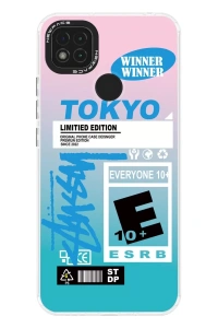 Xiaomi Redmi 9C Kılıf Estoril Desenli Kapak - Estoril - 1