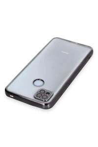 Xiaomi Redmi 9C Kılıf Lensli Silikon - Siyah