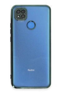 Xiaomi Redmi 9C Kılıf Lensli Silikon - Yeşil