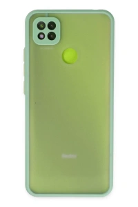 Xiaomi Redmi 9C Kılıf Montreal Silikon Kapak - Turkuaz