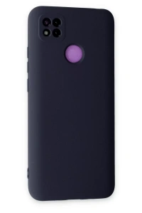 Xiaomi Redmi 9C Kılıf Nano içi Kadife Silikon - Lacivert