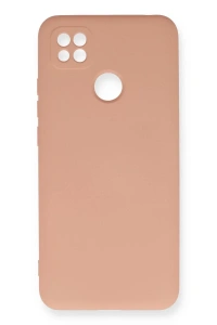 Xiaomi Redmi 9C Kılıf Nano içi Kadife Silikon - Pudra