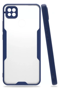 Xiaomi Redmi 9C Kılıf Platin Silikon - Lacivert