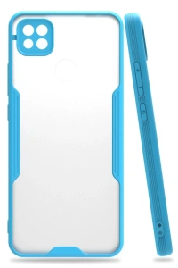 Xiaomi Redmi 9C Kılıf Platin Silikon - Mavi