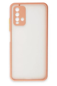 Xiaomi Redmi 9T Kılıf Montreal Silikon Kapak - Pembe