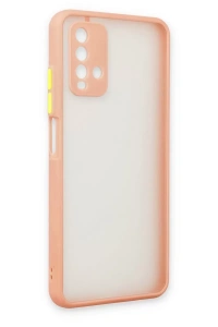 Xiaomi Redmi 9T Kılıf Montreal Silikon Kapak - Pembe