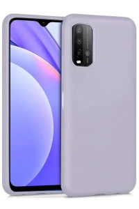 Xiaomi Redmi 9T Kılıf Nano içi Kadife Silikon - Lila