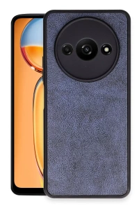 Xiaomi Redmi A3 4G Kılıf Aras Deri Kapak - Lacivert