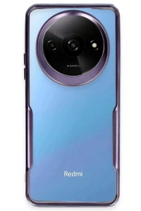 Xiaomi Redmi A3 4G Kılıf Boyi Silikon Kapak - Derin Mor
