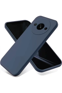 Xiaomi Redmi A3 4G Kılıf First Silikon - Lacivert