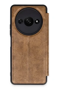 Xiaomi Redmi A3 4G Kılıf Flip Cover - Taba