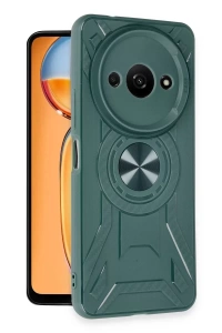 Xiaomi Redmi A3 4G Kılıf Lincoln Silikon - Koyu Yeşil
