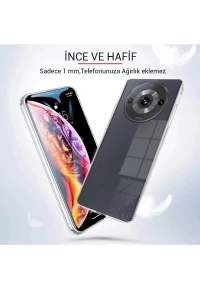Xiaomi Redmi A3 4G Kılıf Lüx Şeffaf Silikon