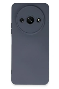 Xiaomi Redmi A3 4G Kılıf Nano içi Kadife Silikon - Gri
