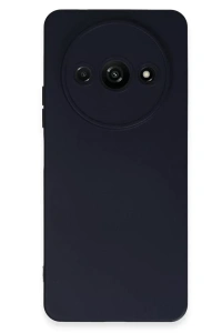 Xiaomi Redmi A3 4G Kılıf Nano içi Kadife Silikon - Lacivert