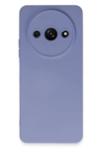 Xiaomi Redmi A3 4G Kılıf Nano içi Kadife Silikon - Lila