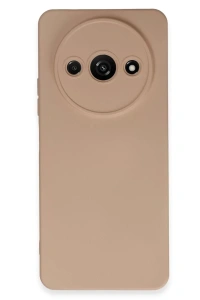 Xiaomi Redmi A3 4G Kılıf Nano içi Kadife Silikon - Pudra