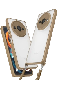 Xiaomi Redmi A3 4G Kılıf Penta Silikon Kılıf - Çöl Titanyum
