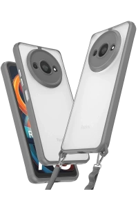 Xiaomi Redmi A3 4G Kılıf Penta Silikon Kılıf - Titan Gri