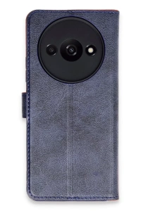 Xiaomi Redmi A3 4G Kılıf Trend S Plus Kapaklı Kılıf - Lacivert