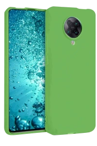 Xiaomi Redmi K30 Pro Kılıf Nano içi Kadife Silikon - Yeşil