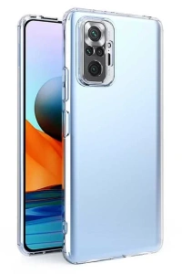 Xiaomi Redmi Note 10 5G Kılıf Lüx Şeffaf Silikon