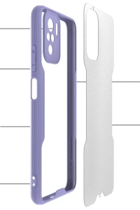 Xiaomi Redmi Note 10 Kılıf Platin Silikon - Sarı