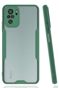 Xiaomi Redmi Note 10 Kılıf Platin Silikon - Yeşil